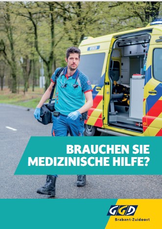 Coverbeeld in need of medical care German translation